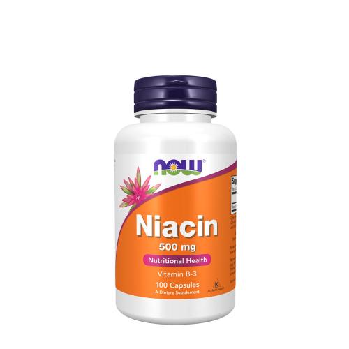 Now Foods Niacin 500 mg (100 Kapsla)