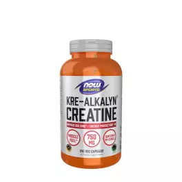   Now Foods Kre-Alkalyn® Creatine - Kreatinová formule (240 Kapsla)