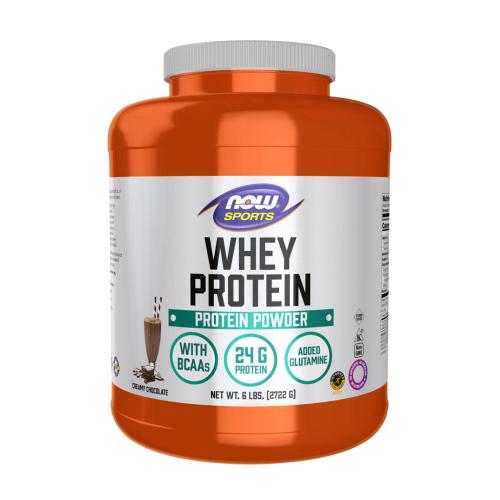 Now Foods Syrovátkový protein - Whey Protein (2722 g, Krémová čokoláda)