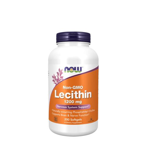 Now Foods Lecitin 1200 mg - Lecithin 1200 mg (200 Měkká kapsla)