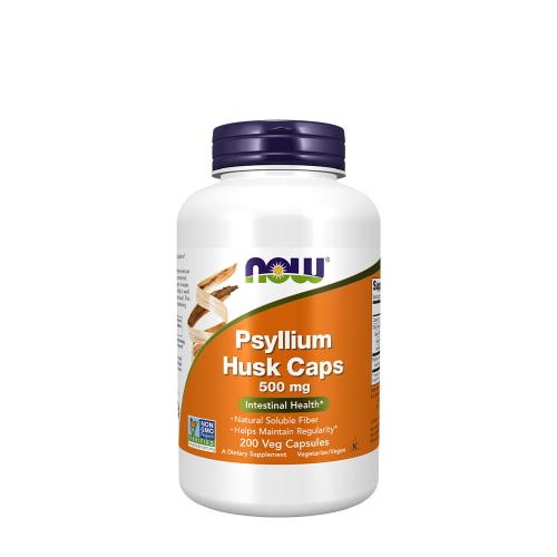 Now Foods Psyllium Husk - slupka ze semen jitrocele 500 mg (200 Veg Kapsla)
