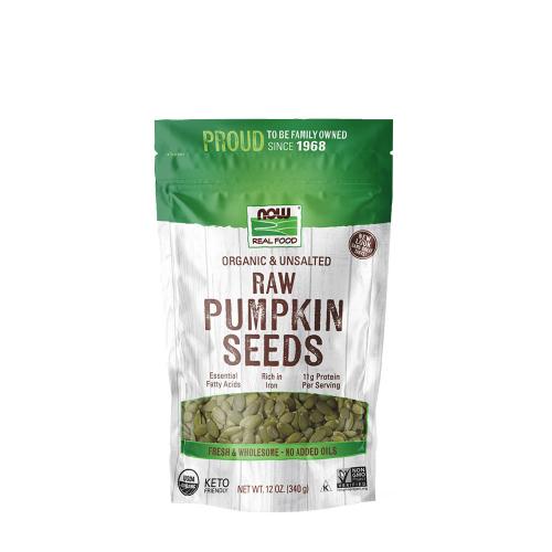 Now Foods Organická dýňová semínka - Organic Pumpkin Seeds (340 g)