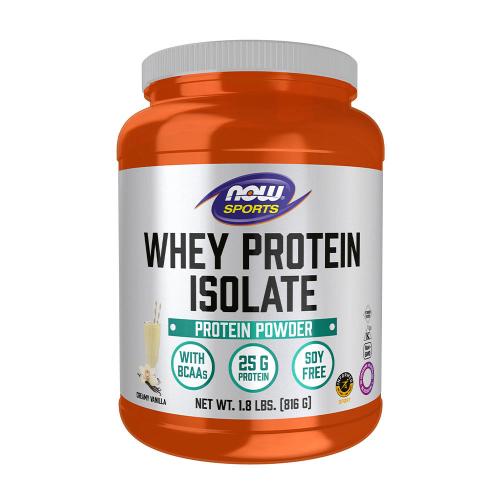 Now Foods Izolát syrovátkové bílkoviny - Whey Protein Isolate (816 g, Krémová vanilka)