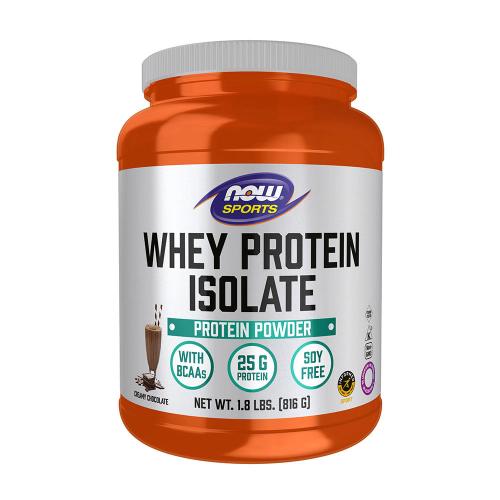 Now Foods Izolát syrovátkové bílkoviny - Whey Protein Isolate (816 g, Čokoláda)