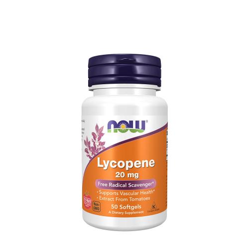 Now Foods Lycopene 20 mg (50 Měkká kapsla)