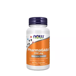 Now Foods PharmaGABA® 250 mg (60 Veg Kapsla)