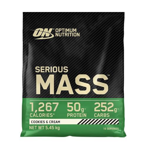 Optimum Nutrition Vážná hmotnost - Serious Mass (5.45 kg, Čokoládové sušenky a krém)