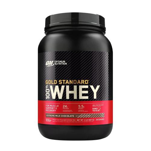 Optimum Nutrition Gold Standard 100% Whey™ - Gold Standard 100% Whey™ (900 g, Extrémní mléčná čokoláda)