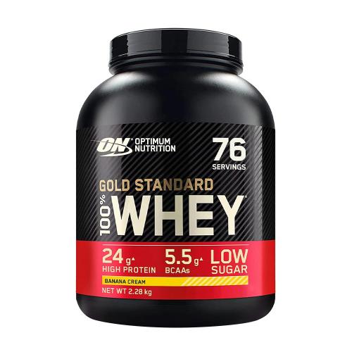Optimum Nutrition Gold Standard 100% Whey™ - Gold Standard 100% Whey™ (2.27 kg, Krémový banán)