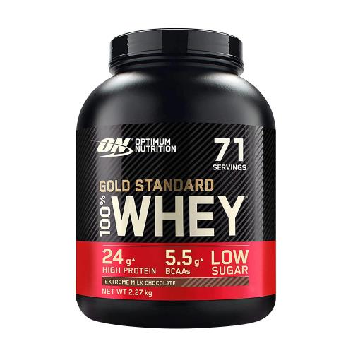 Optimum Nutrition Gold Standard 100% Whey™ - Gold Standard 100% Whey™ (2.27 kg, Extrémní mléčná čokoláda)