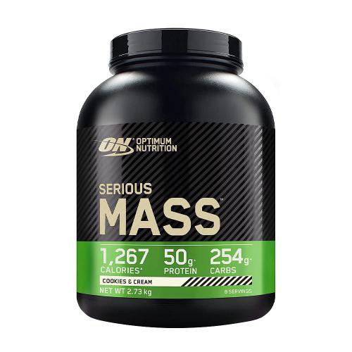 Optimum Nutrition Vážná hmotnost - Serious Mass (2.73 kg, Čokoládové sušenky a krém)