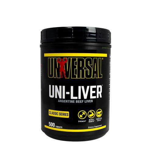 Universal Nutrition Uni-Liver™ - extrakt z hovězích jater, aminokyseliny (500 Tableta)