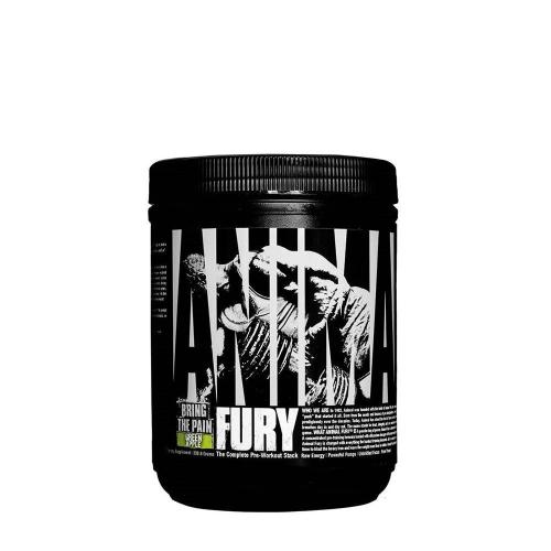 Universal Nutrition Animal Fury - Zesilovač výkonu před tréninkem (330 g, Zelené jablko)