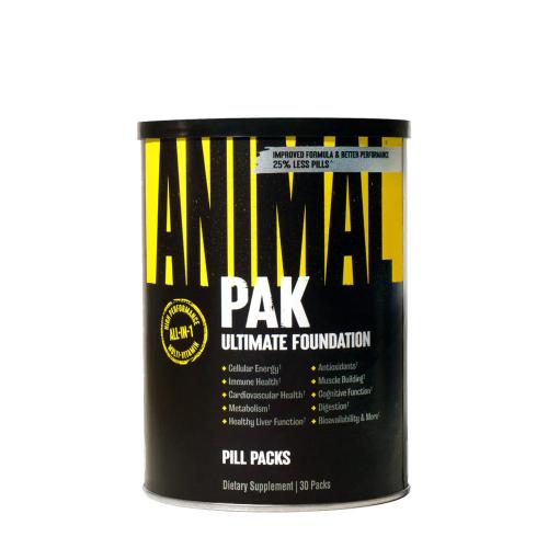 Universal Nutrition Animal Pak - komplexní multivitamin pro sportovce (30 Balení)