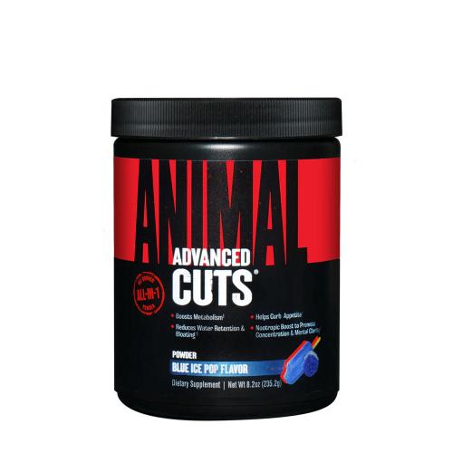 Universal Nutrition Animal Cuts Powder - komplexní prášek pro spalování tuků (248 g, Modrý ledový pop)