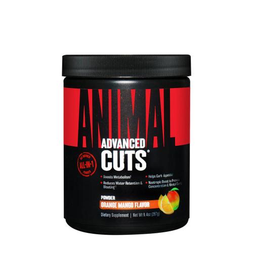 Universal Nutrition Animal Cuts Powder - komplexní prášek pro spalování tuků (248 g, Pomeranč a mango)