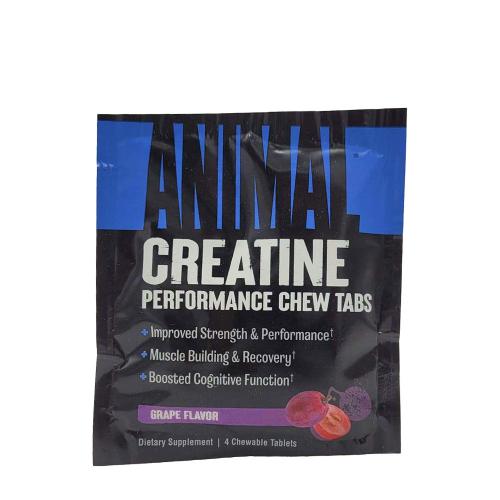 Universal Nutrition Animal Creatine Chews (4 žvýkací tablety, Hrozno)