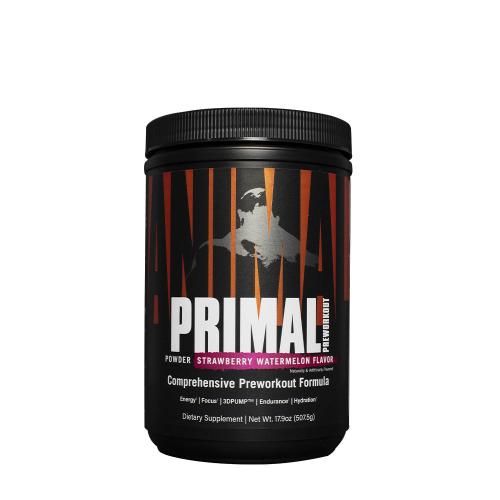 Universal Nutrition Animal Primal Powder (507,5 g, Jahoda a meloun)