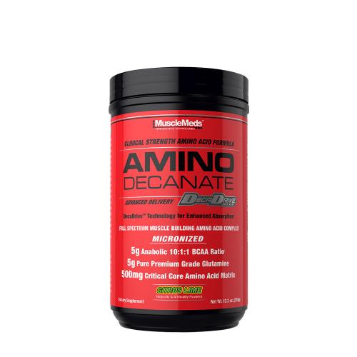 MuscleMeds Amino děkanát - matrice aminokyselin (360 g, Citrusová limetka)