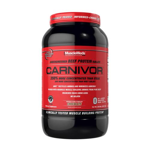 MuscleMeds Carnivor™ - Hydrolyzovaný hovězí protein (949,2 g, Čokoláda)