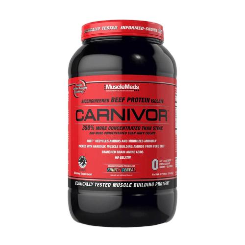 MuscleMeds Carnivor™ - Hydrolyzovaný hovězí protein (812 g, Fruity Cereal)