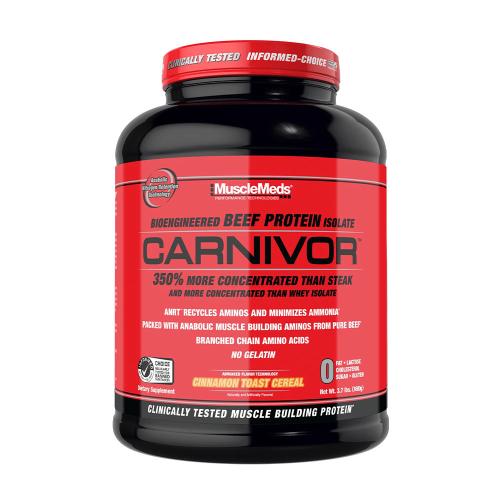 MuscleMeds Carnivor™ - Hydrolyzovaný hovězí protein (1680 g, Cinnamon Toast Cereal)