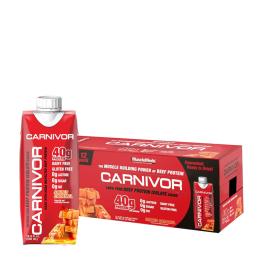   MuscleMeds Carnivor RTD Beef Protein Shake (12 Balení, Slaný karamel)