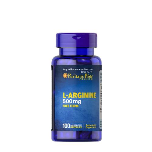 Puritan's Pride L-arginin 500 mg (100 Kapsla)