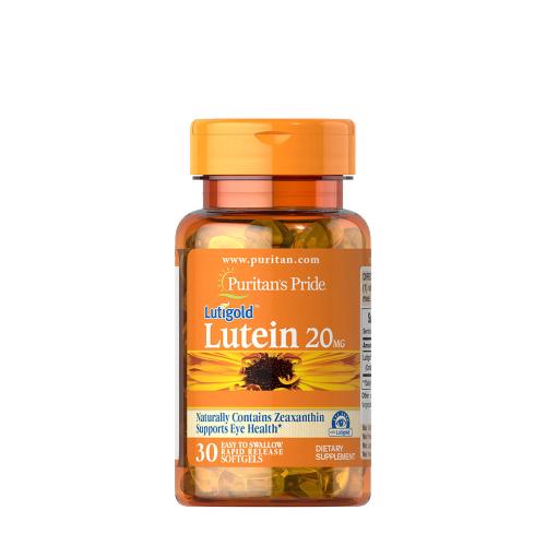 Puritan's Pride Lutein 20 mg měkká tobolka - oční vitamín (30 Měkká kapsla)