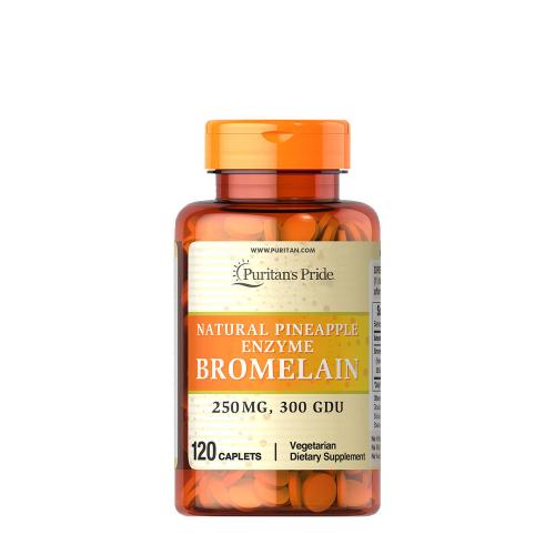 Puritan's Pride Trávicí enzym - bromelain 500 mg 300 GDU/gram (120 Kapsla)