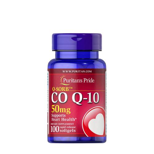 Puritan's Pride Q-SORB™ Q-10 koenzym 50 mg (100 Měkká kapsla)