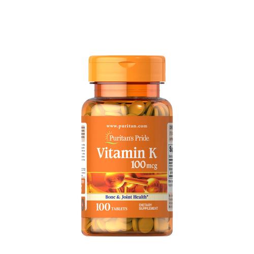 Puritan's Pride Vitamin K 100 mcg (100 Tableta)