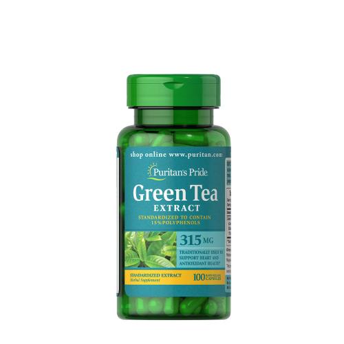 Puritan's Pride Extrakt ze zeleného čaje 315 mg (100 Kapsla)