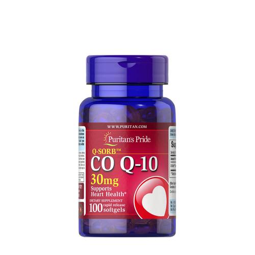 Puritan's Pride Q-SORB™ Q-10 koenzym 30 mg (100 Měkká kapsla)