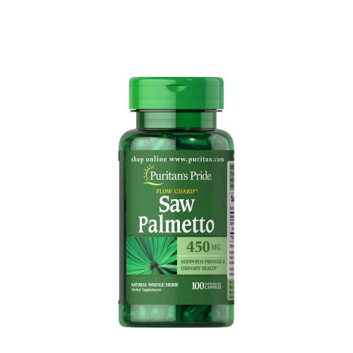 Puritan's Pride Saw Palmetto extrakt 450 mg  (100 Kapsla)