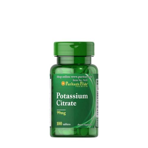 Puritan's Pride Draslíková formule - citrát draselný 99 mg (100 Tableta)