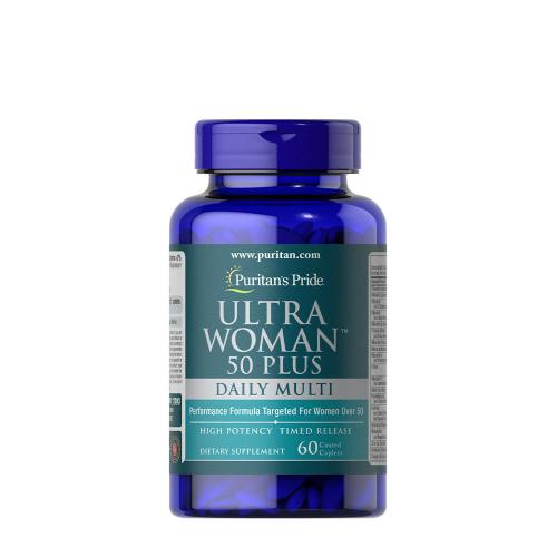 Puritan's Pride Ultra Woman™  Multivitamin pro ženy starší 50 let  (60 Kapsla)