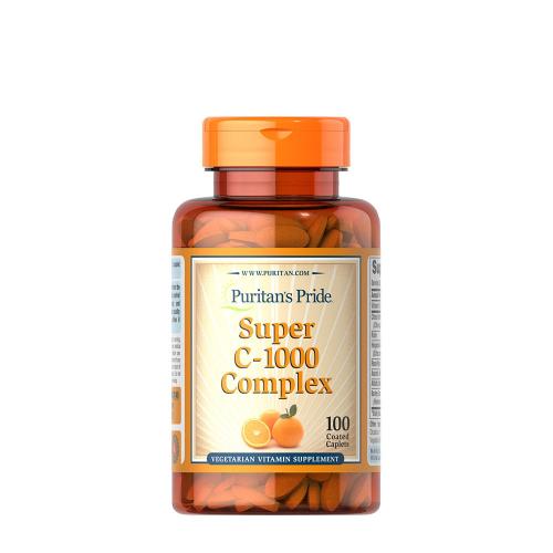Puritan's Pride Komplex 1000 mg vitaminu C se šipkami (100 Kapsla)