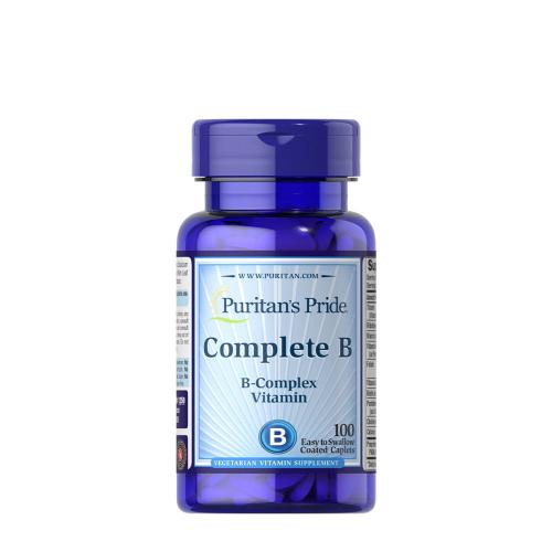 Puritan's Pride Celospektrální vitamínový komplex B (100 Kapsla)