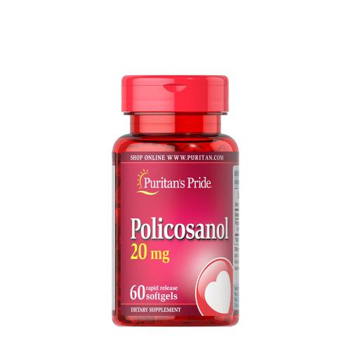 Puritan's Pride Vzorec polykozanolu 20 mg (60 Měkká kapsla)