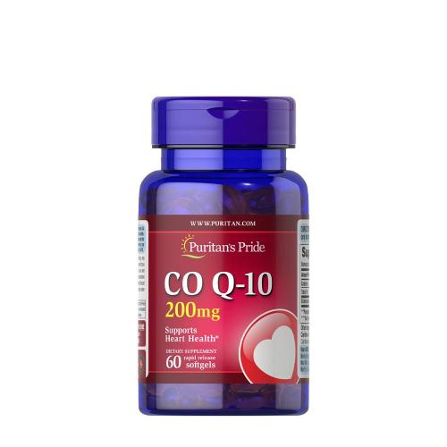 Puritan's Pride Koenzym Q-10 200 mg (60 Měkká kapsla)