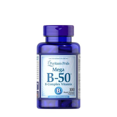 Puritan's Pride Komplex vitamínu B-50® (100 Kapsla)