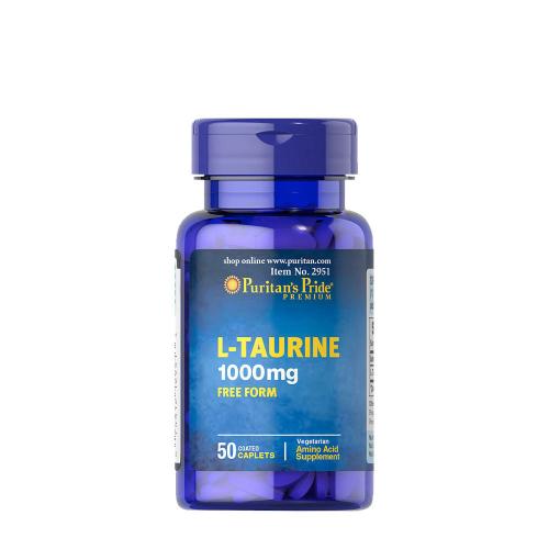 Puritan's Pride Taurin 1000 mg - Aminokyselina taurin (50 Kapsla)