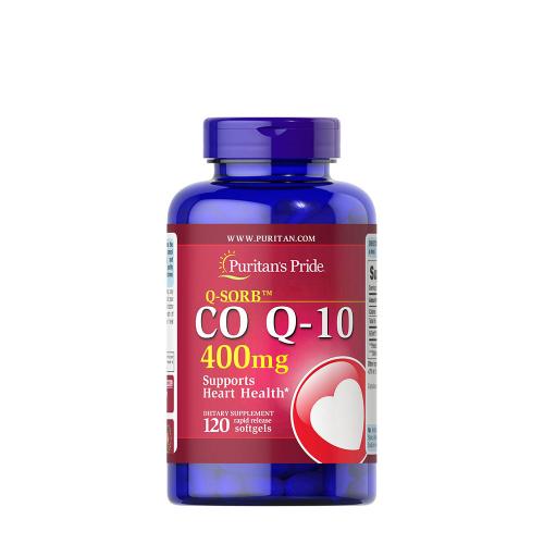 Puritan's Pride Q-SORB™ Q-10 koenzym 400 mg (120 Měkká kapsla)