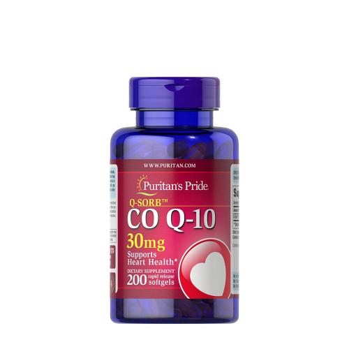 Puritan's Pride Q-SORB™ Q-10 koenzym 30 mg (200 Měkká kapsla)