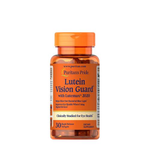 Puritan's Pride Lutein oční vitamín - podpora zraku s karotenoidy (30 Měkká kapsla)
