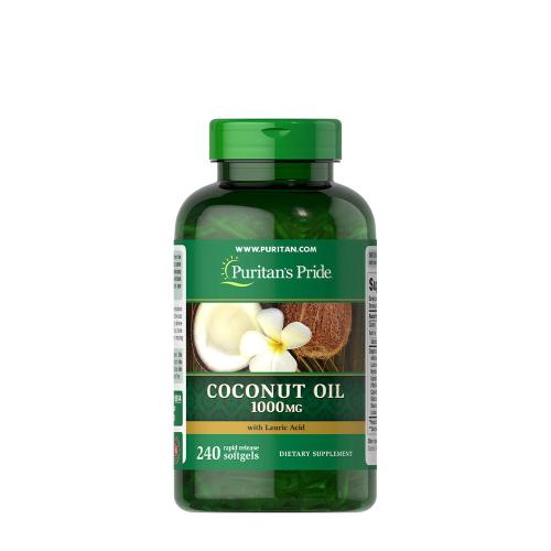 Puritan's Pride Kokosový olej 1000 mg (240 Měkká kapsla)