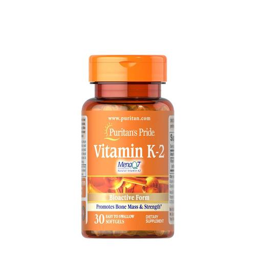 Puritan's Pride Vitamin K - vitamín K-2 (MenaQ7) 50 mcg (30 Měkká kapsla)