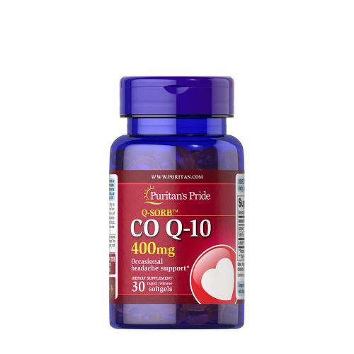 Puritan's Pride Q-SORB™ Q-10 koenzym 400 mg (30 Měkká kapsla)