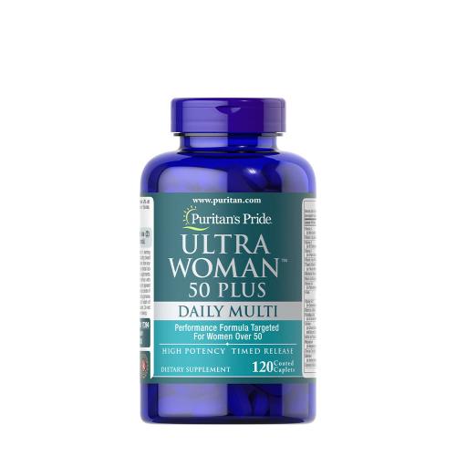 Puritan's Pride Ultra Woman™  Multivitamin pro ženy starší 50 let  (120 Kapsla)